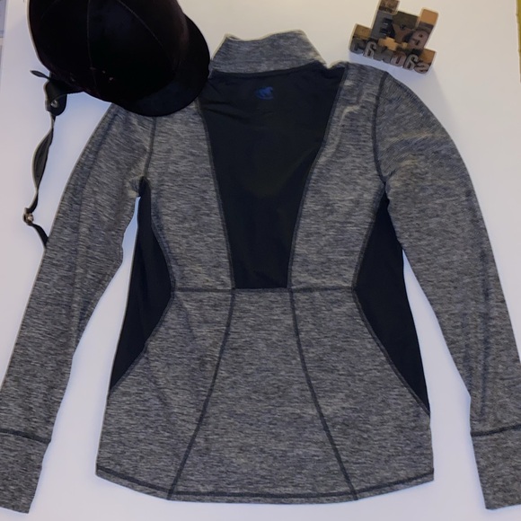 🆕🏇SMARTPAK Equestrian Insect Shield Repellant 1/4 Zip Long Sleeve Shirt - Picture 7 of 8